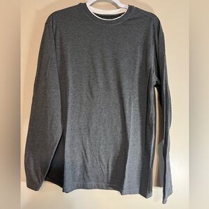 Roundtree & Yorke Grey Long Sleeve